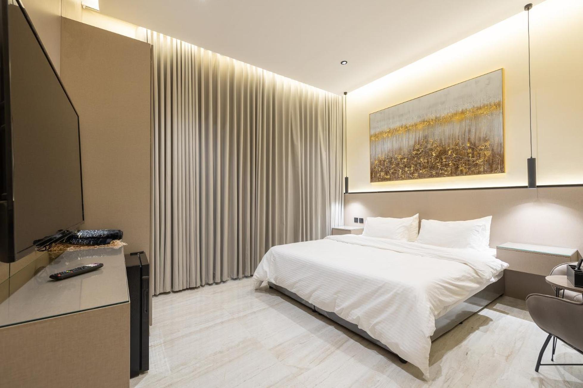 Apartemen استديو فاخر قفل ذكي